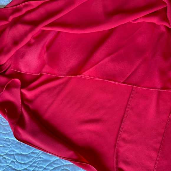 BCBG red Keelie dress. Size Small - Picture 4 of 9